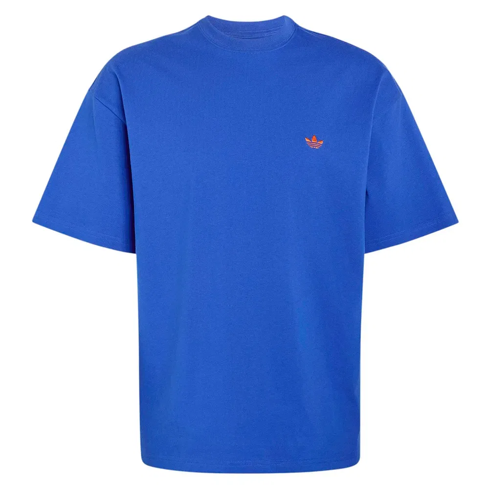 Футболка свободного кроя Trefoil Essentials Adidas Originals, синий — фото 3