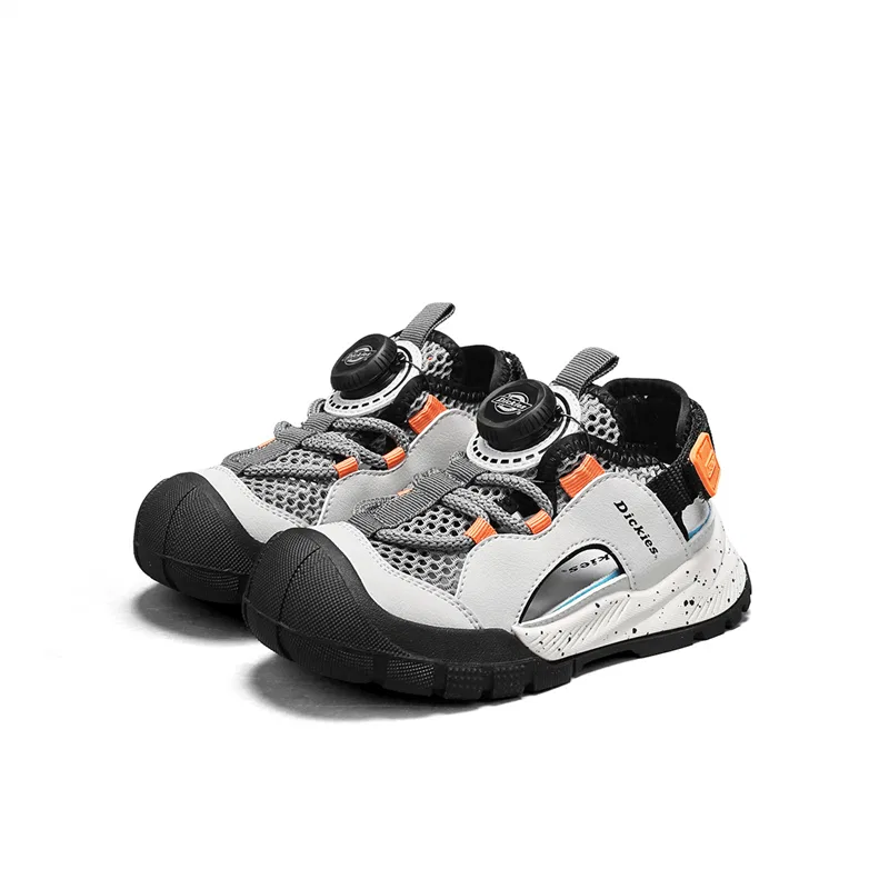Детские кроссовки с низким верхом River Trekking Shoes Dickies, Silver Gray Multicolor — фото 4