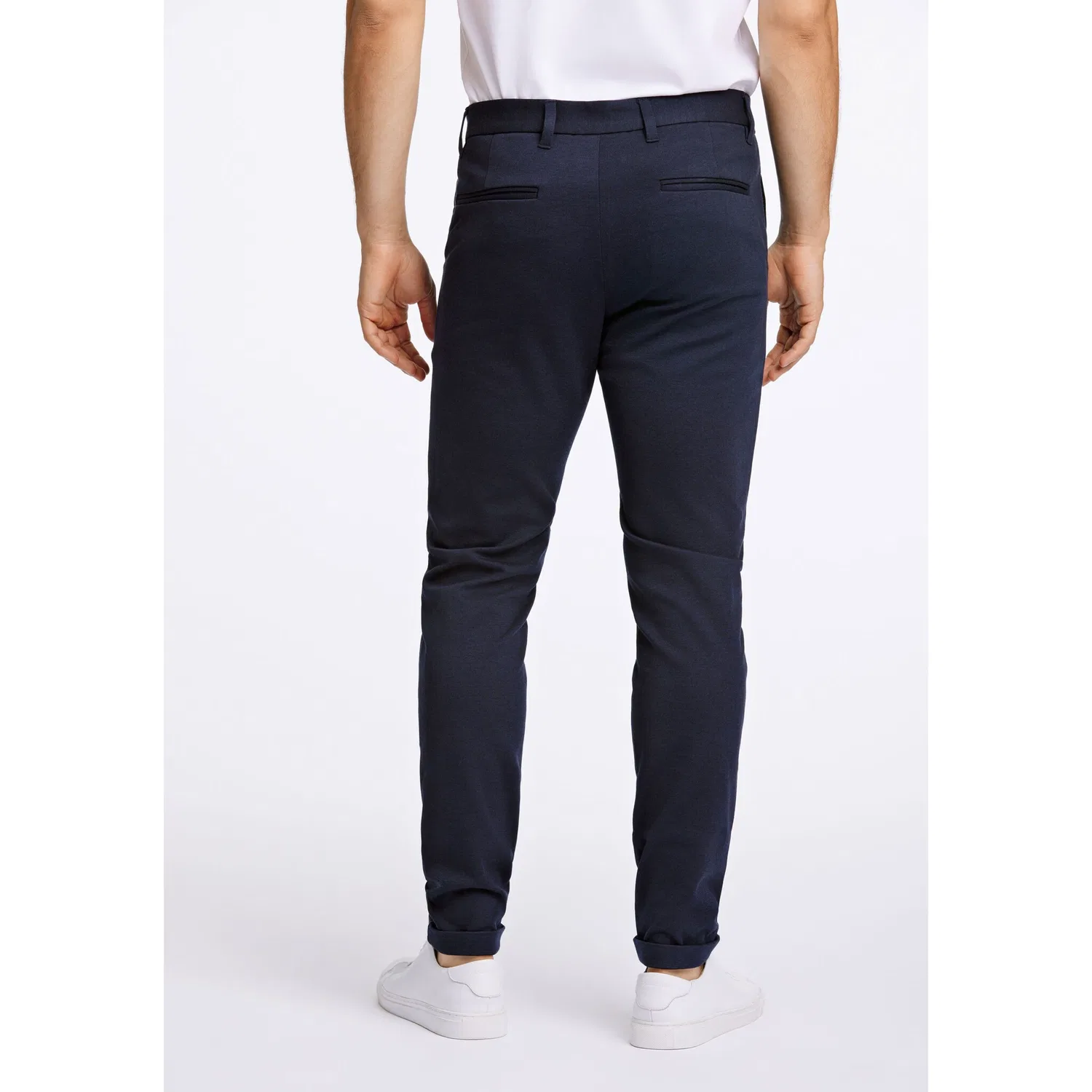 Детские брюки из ткани с эффектом стрейч Lindbergh, Navy Mix — фото 2