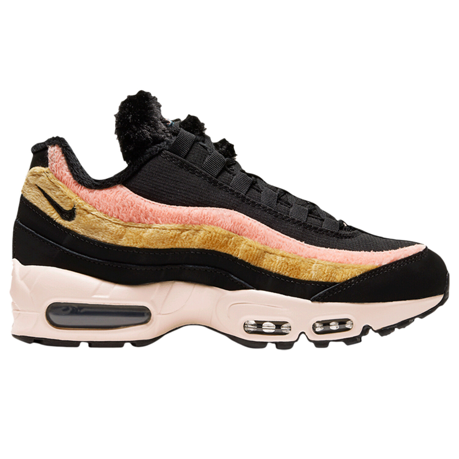 Кроссовки Nike Wmns Air Max 95 Premium 'Black Fur', Черный