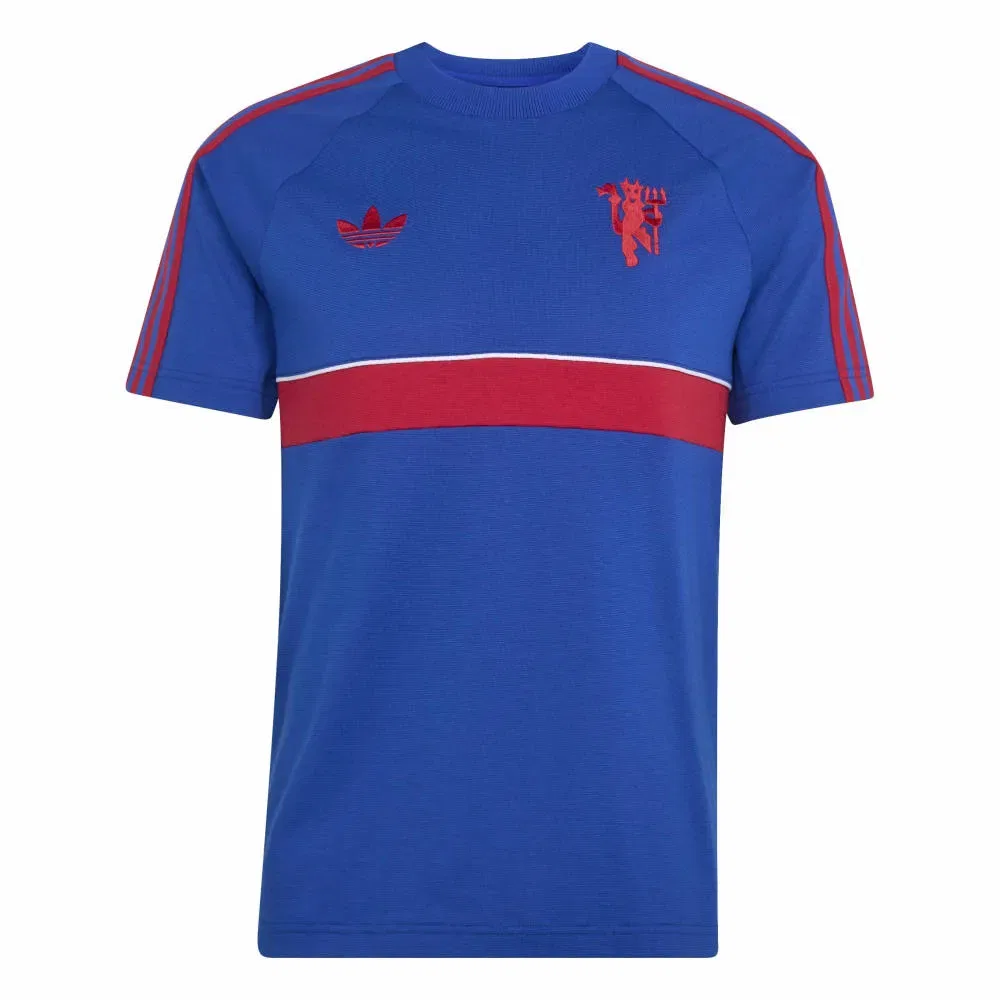 Мужская футболка с коротким рукавом Manchester United Originals Adidas, Blue — фото 3