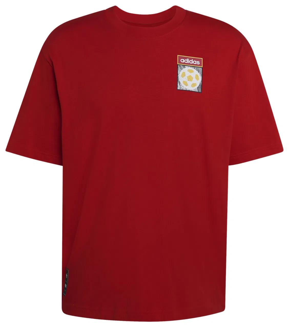 Футболка мужская Archive Country Flag Adidas, цвет Scarlet/Multi