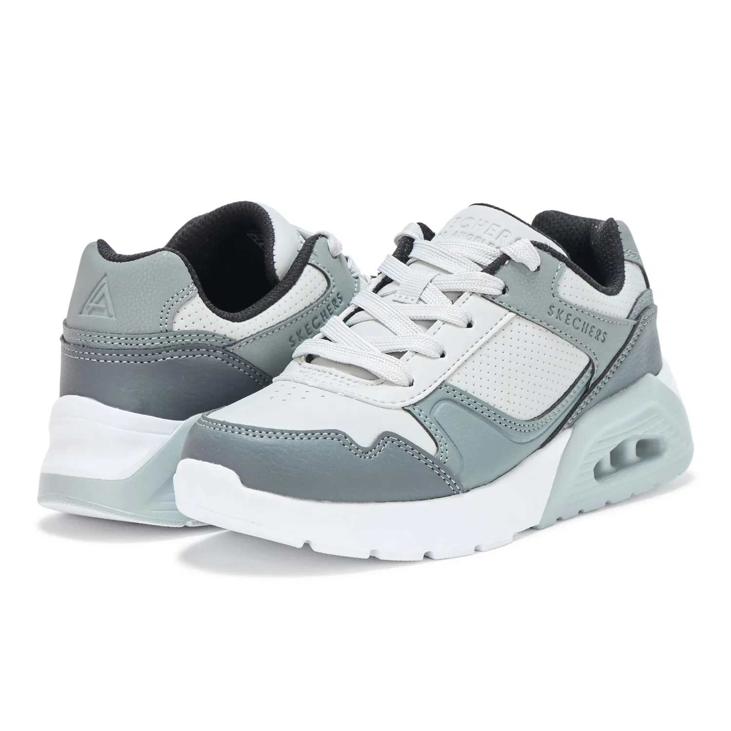 Детские кроссовки для мальчиков Uno Lite 2.0 Skechers, Bright Grey — фото 3