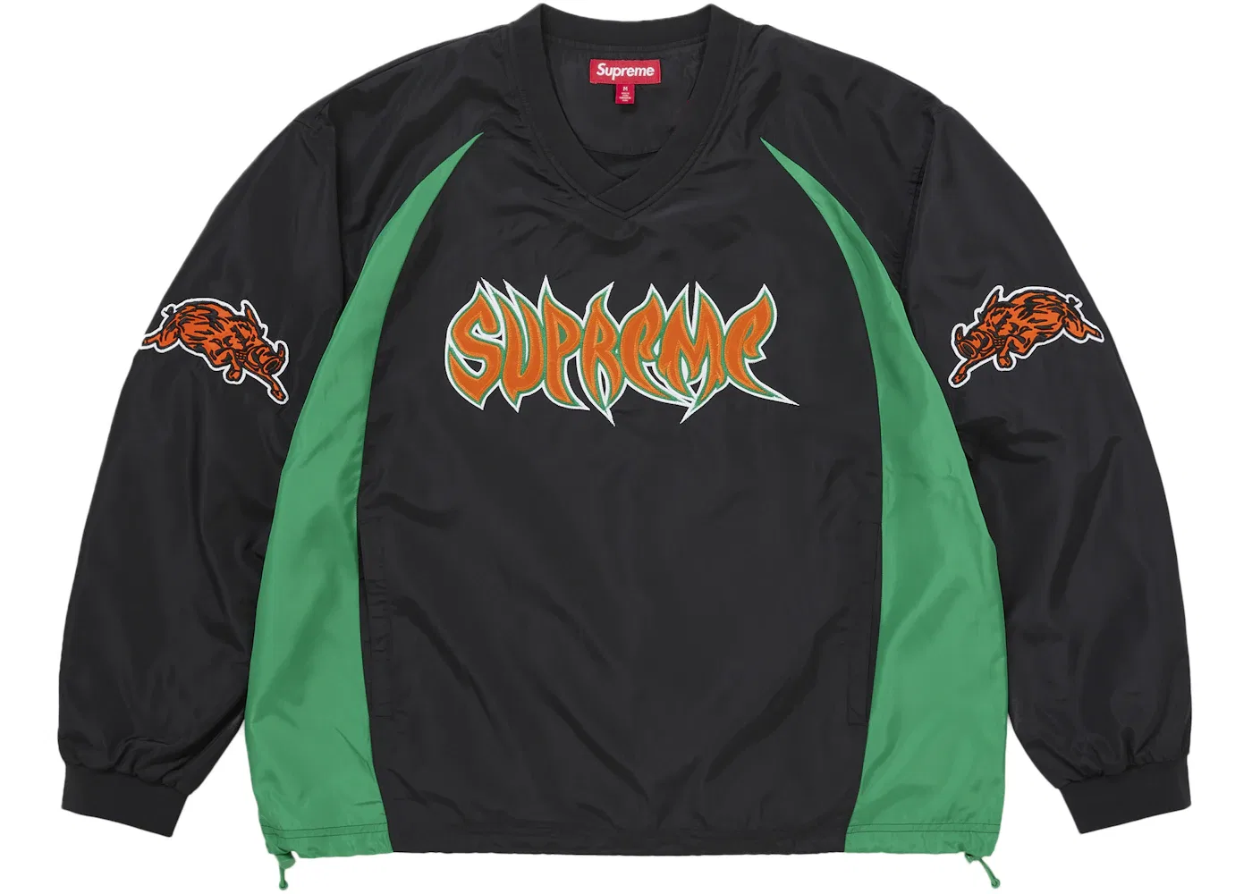 Мужской пуловер с принтом Warthog Warm Up Supreme, Black