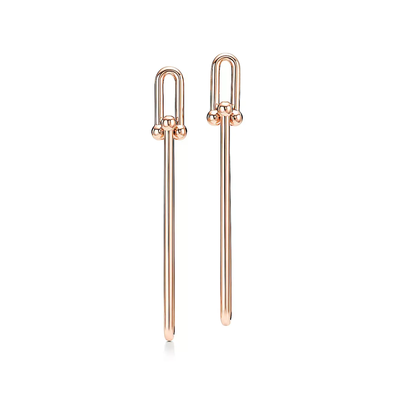 

Серьги Tiffany & Co. HardWear Double Long Link, розовое золото