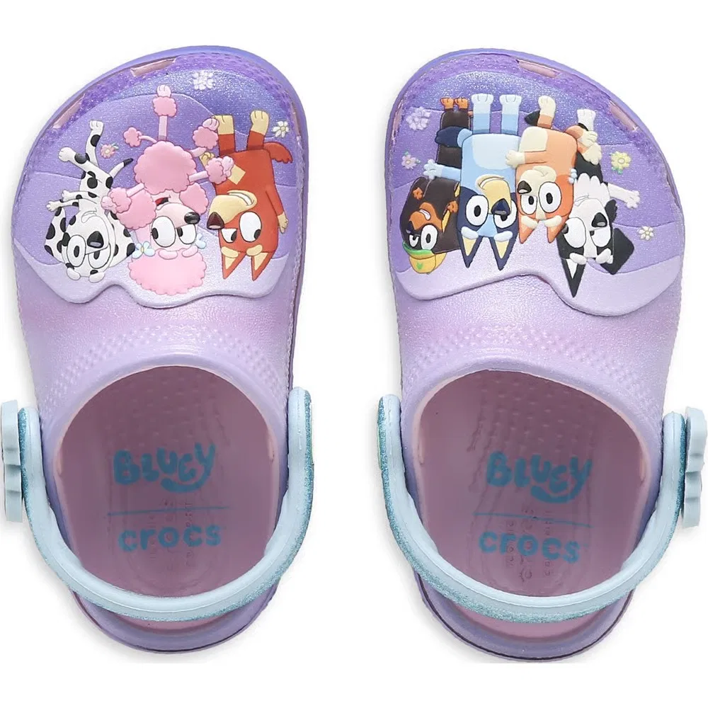 Детские классические сабо Disney Bluey для малышей Crocs, Bluey Multi — фото 4