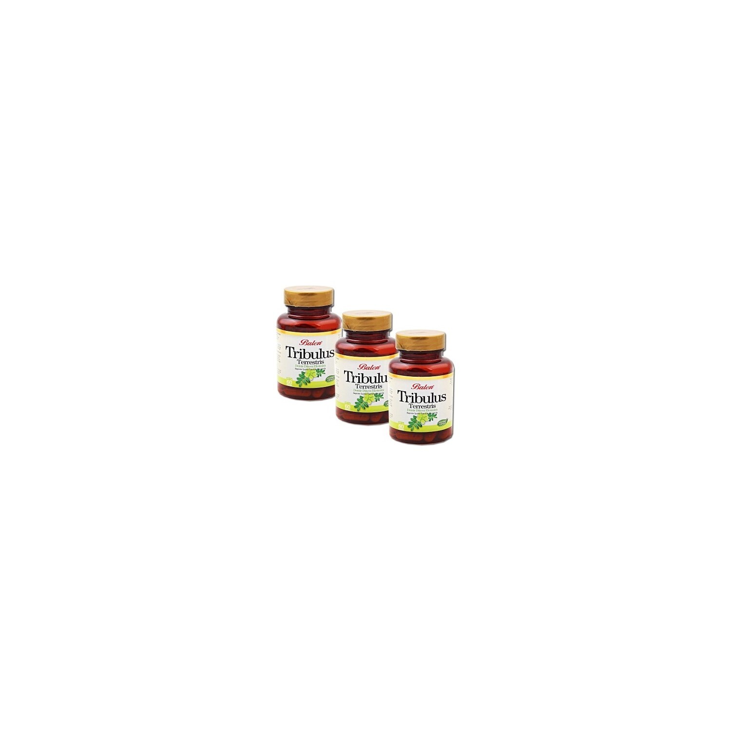 

Добавка Balen Tribulus Terrestris 500 мг, 3 упаковки по 60 капсул