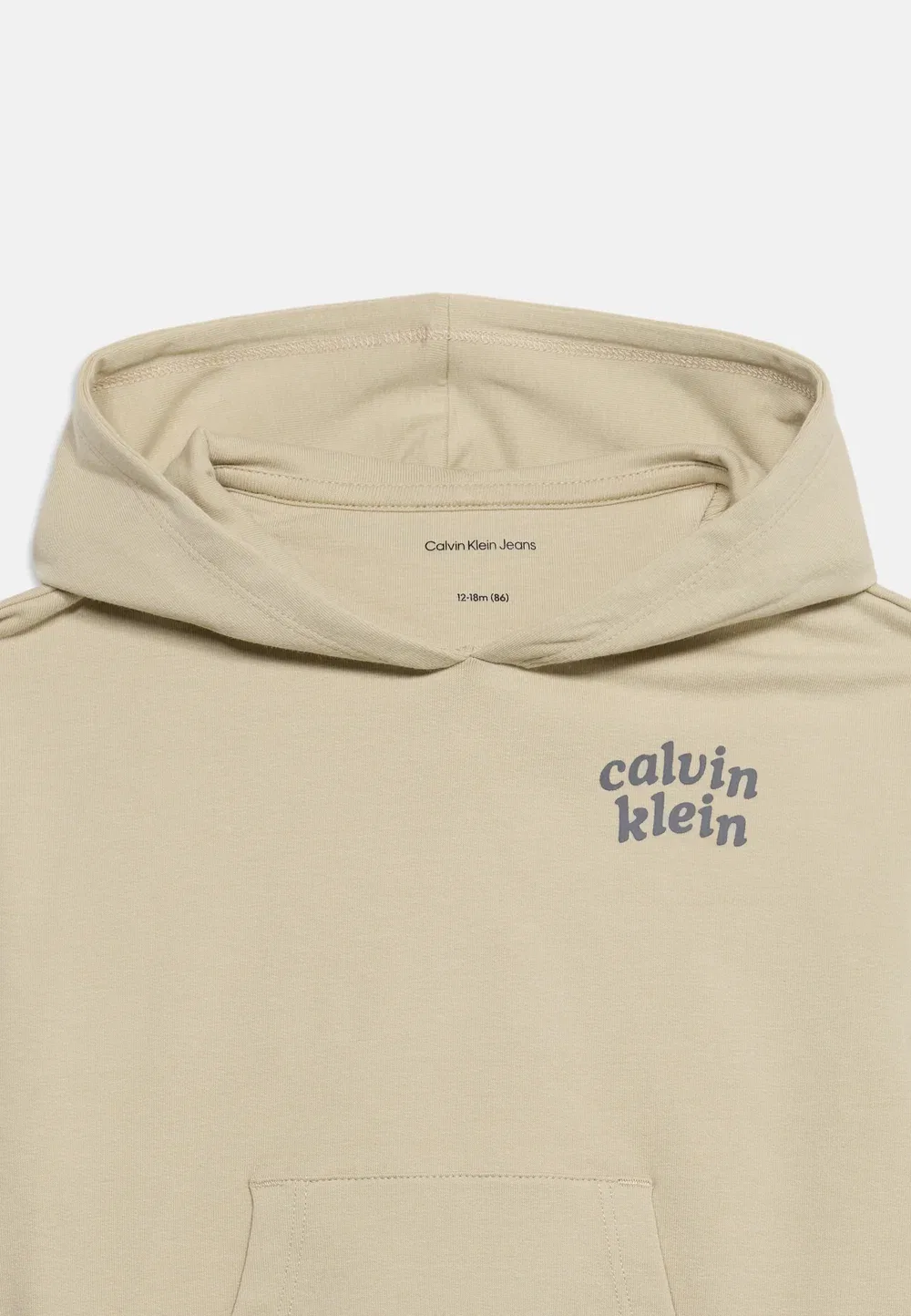 Маленькая толстовка унисекс - спортивный костюм Calvin Klein Jeans, Moss Gray — фото 4