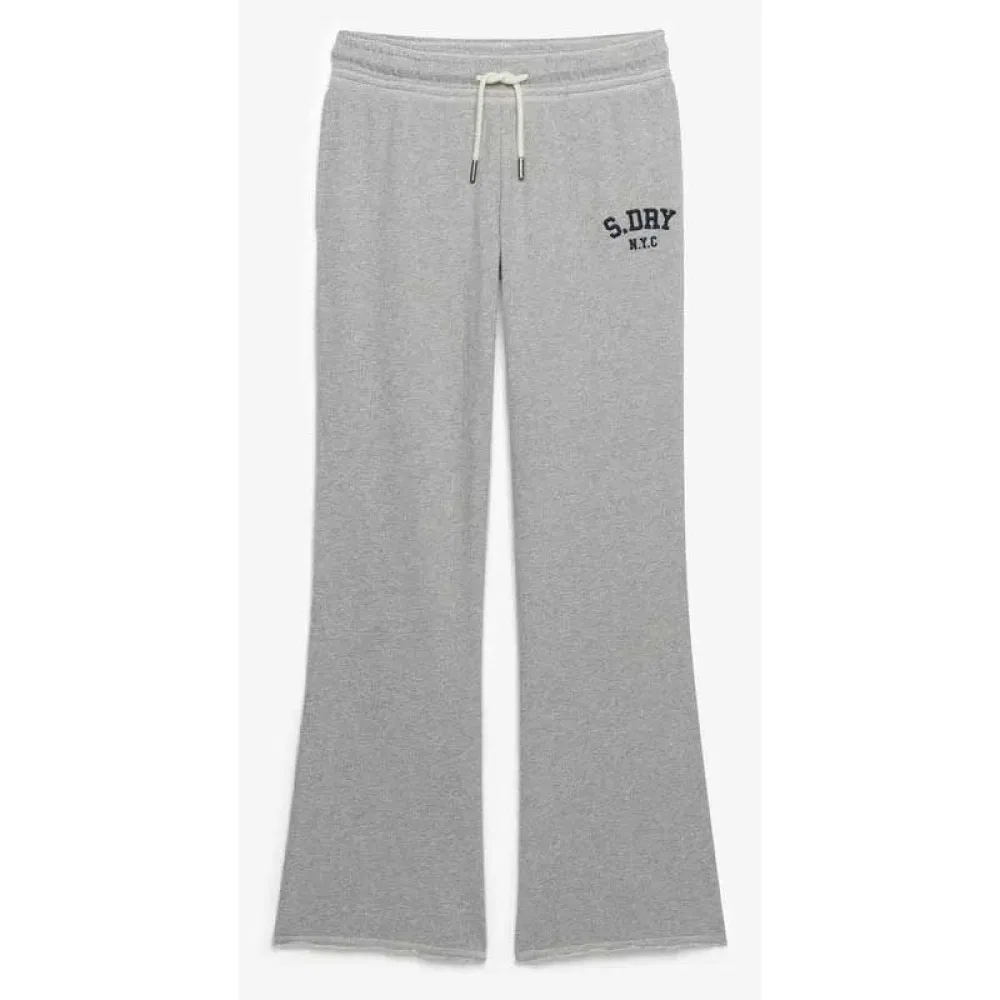 Спортивные брюки с вышивкой Athletic Superdry, серый — фото 3