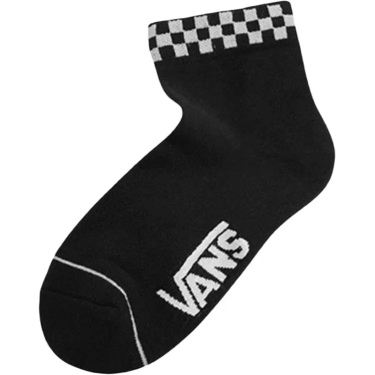 Детские носки с принтом Vans Peek A Check, 3 пары, Black