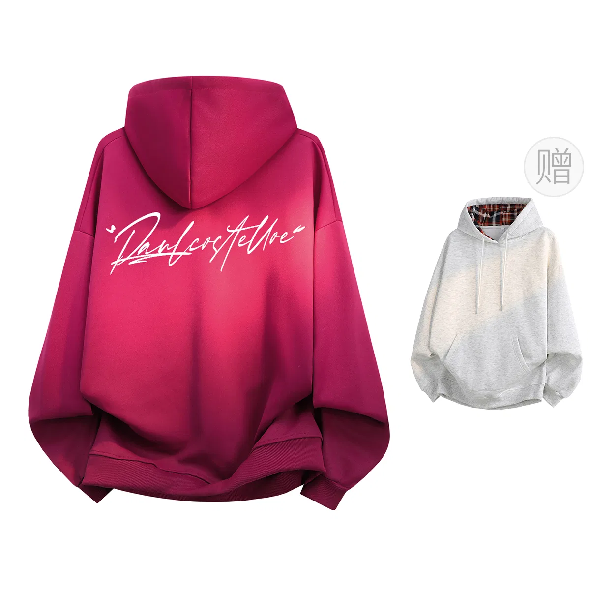 Детский свитшот в ретро-спортивном стиле, с клетчатой вставкой, Dragon Fruit (Includes Plaid Sweatshirt), Paul Costelloe