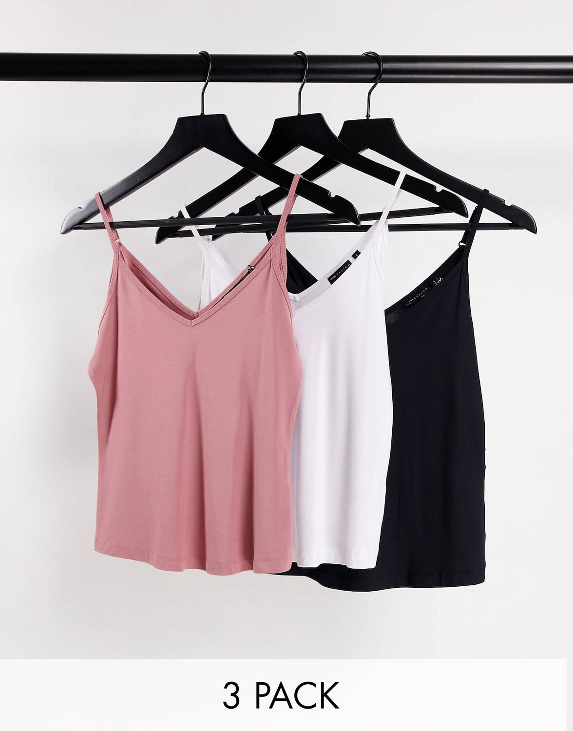 

Топ с V-образным вырезом ASOS DESIGN Ultimate из 3 комплектов