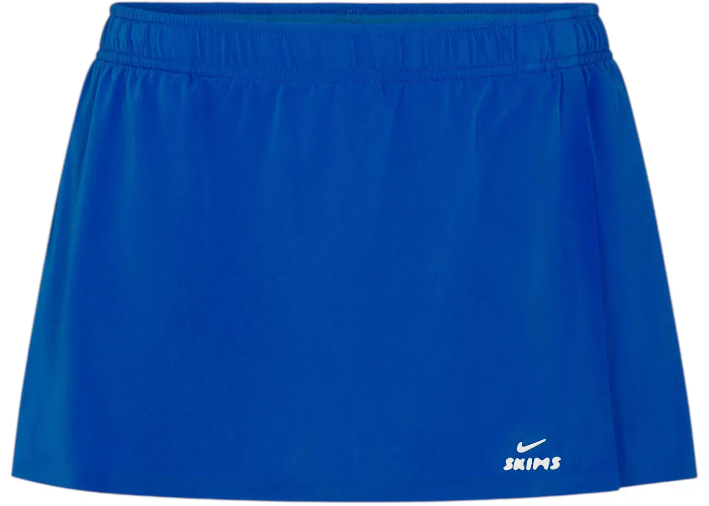 Женская юбка-шорты Nike x SKIMS Stretch Nylon Skort, кобальтовый