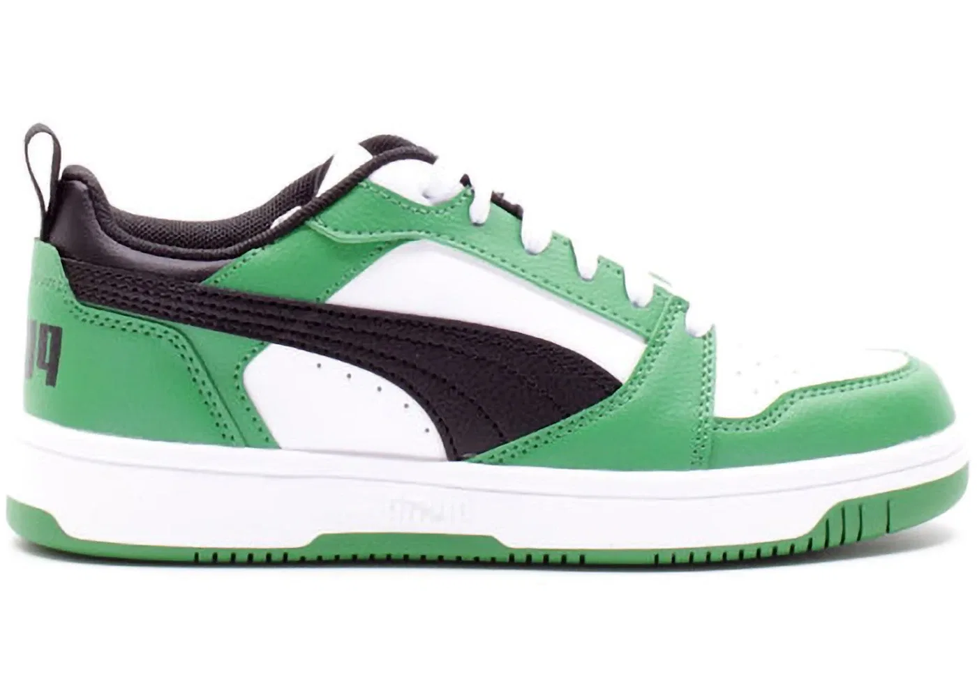 Детские кроссовки lifestyle Puma Rebound V6 Low, Green/White/Black