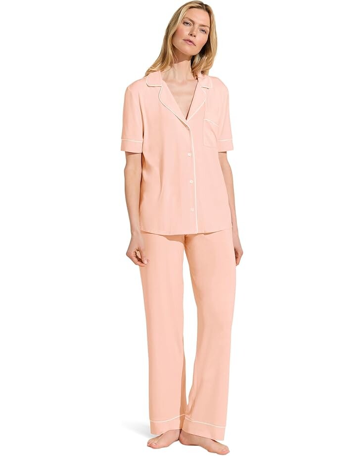 

Пижама Eberjey Gisele Pant PJ Set, цвет Petal Pink