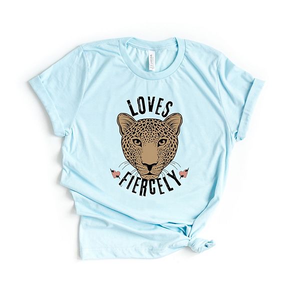 

Футболка с коротким рукавом Loves fiercely Simply Sage Market, Ice Blue