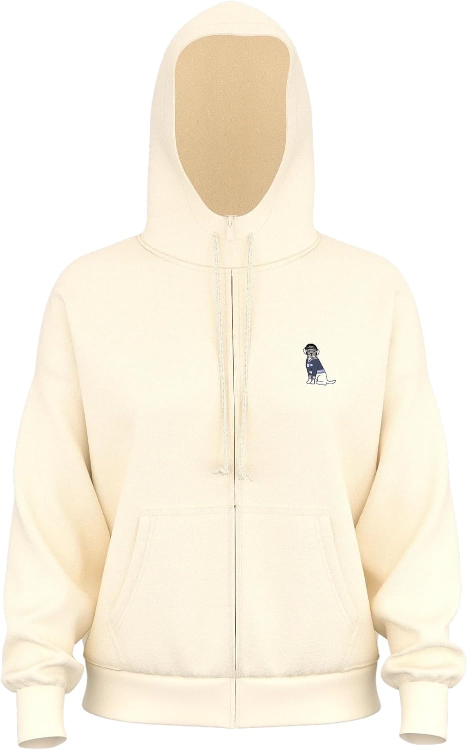 

Victoria's Secret Pink Ivy Fleece Campus Full Zip Hoodie цвет Beige Racing New