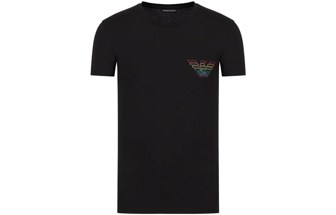 

EMPORIO ARMANI Футболка SS23 мужская черная, Черный, EMPORIO ARMANI Футболка SS23 мужская черная
