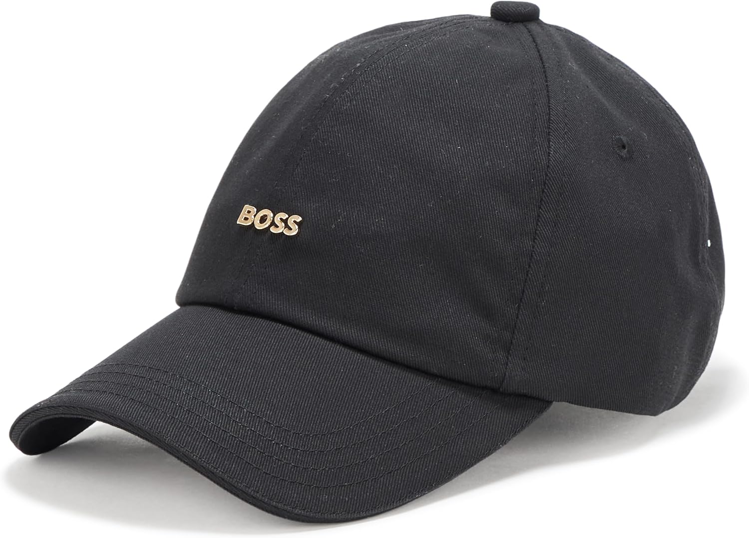 

BOSS Женская кепка из хлопкового твила с маленьким логотипом, Iconic Black
