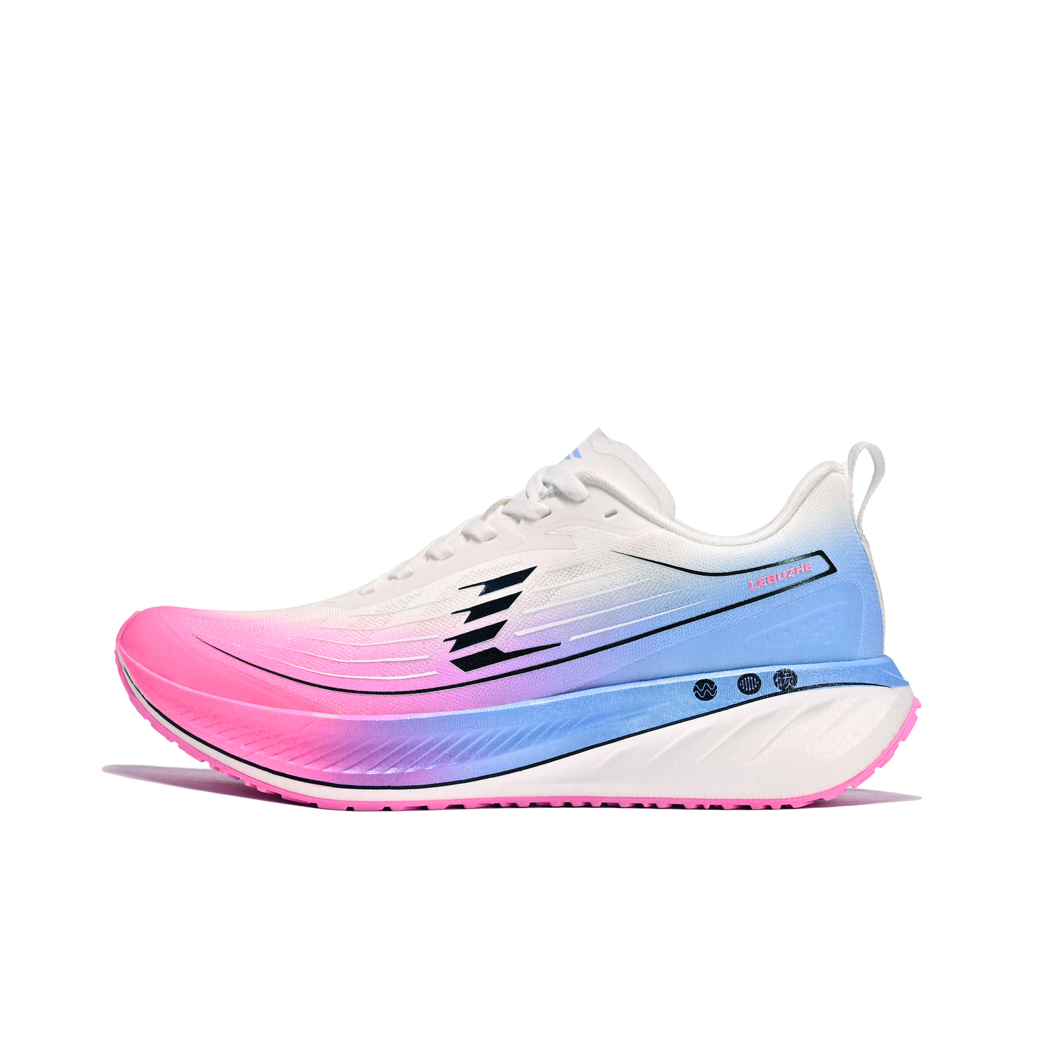 

Низкие кроссовки мужские белый очаровательный фиолетовый LEBUZHE, синий белый Enchanting фиолетовый