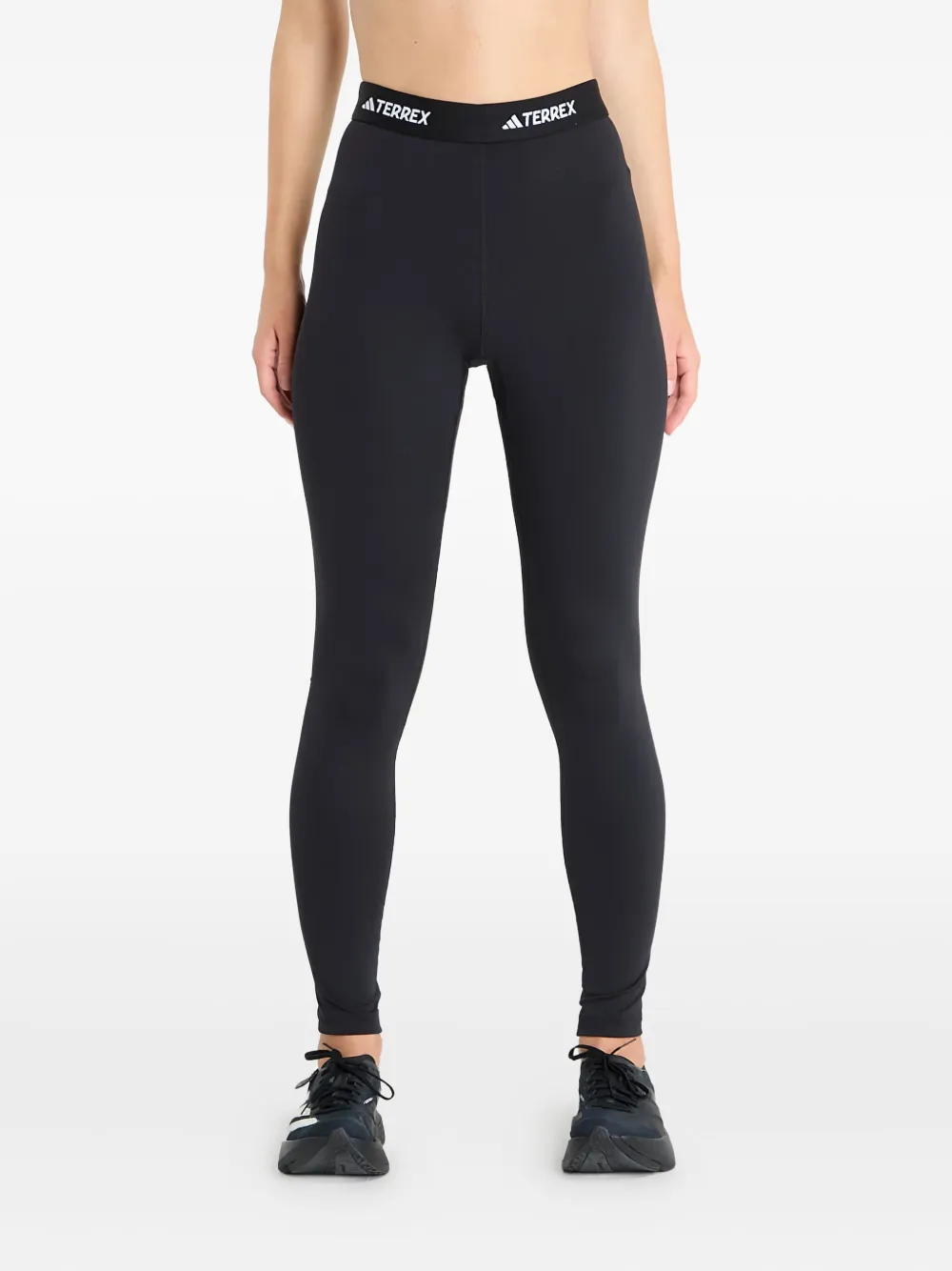 Легинсы Terrex с логотипом Adidas, черный