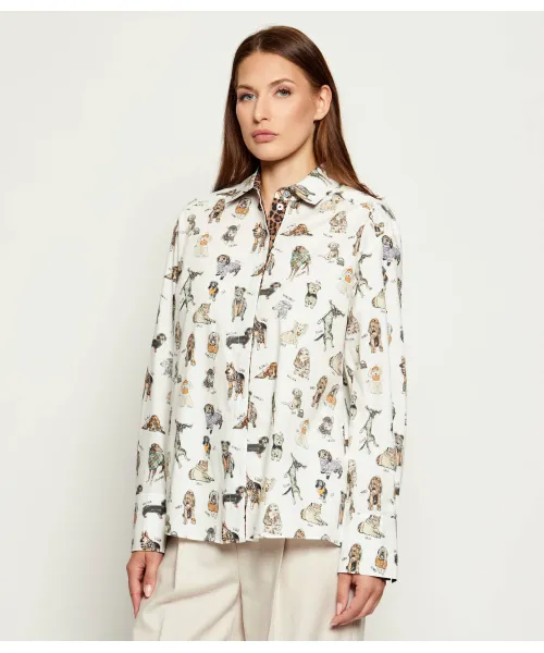 

Рубашка Loose fit Marc Cain, белый