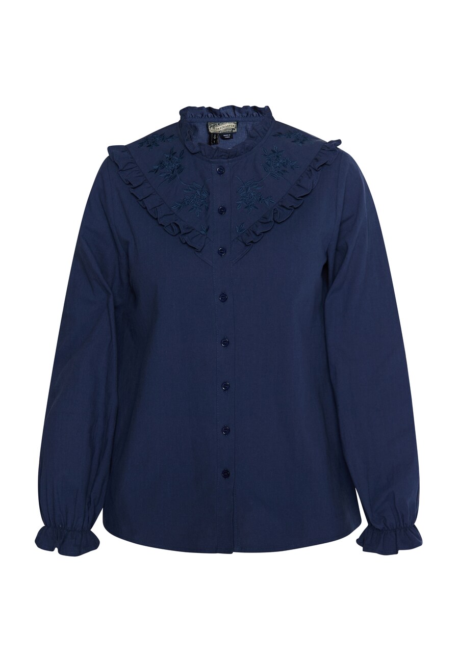 

Рубашка DreiMaster Vintage Blouse, морской синий