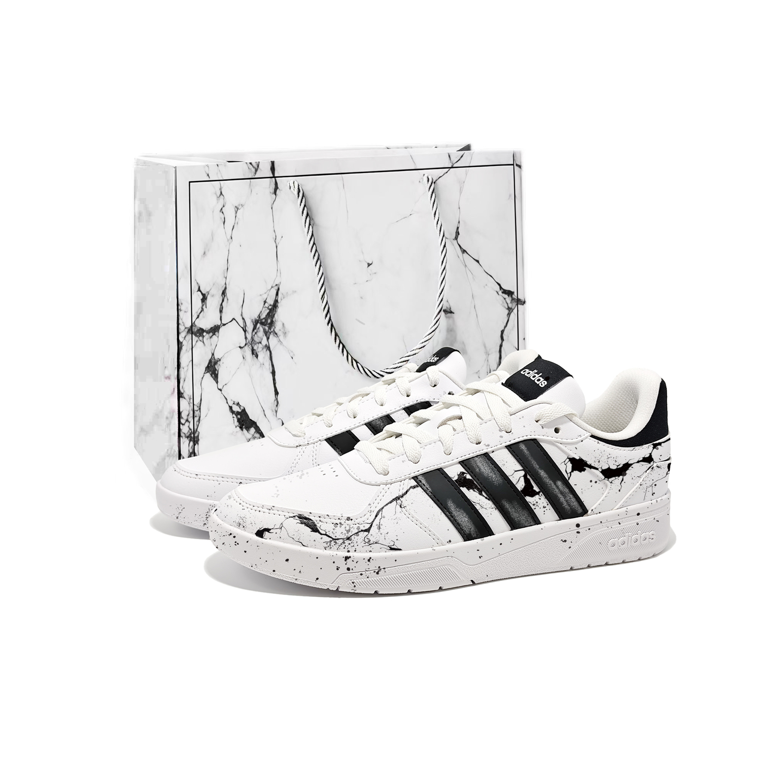 Adidas Neo Courtbeat Skateboard Shoes мужские Low top Red