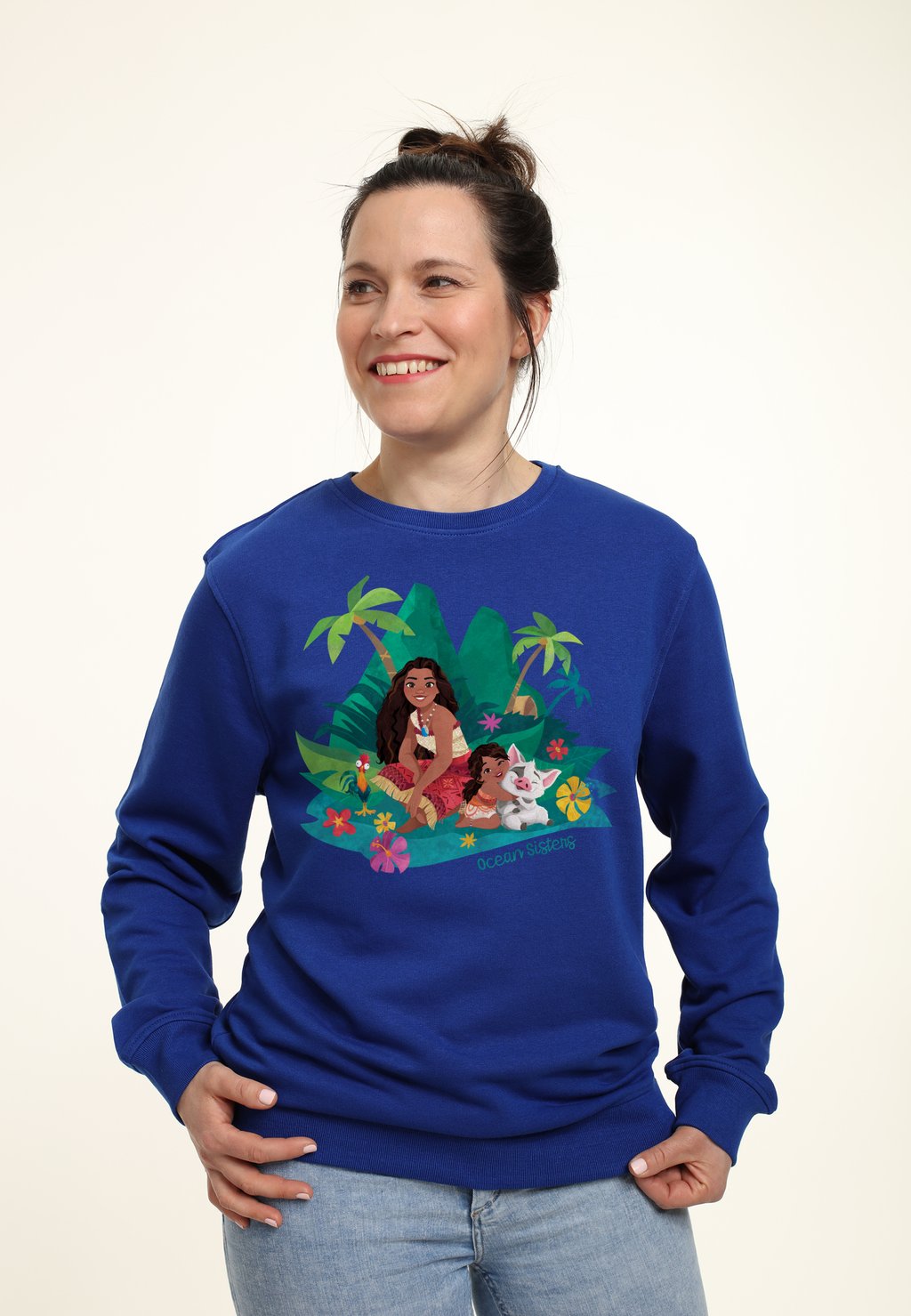 

Толстовка MOANA OCEAN SISTERS Disney, синий
