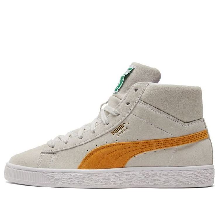 

Кеды PUMA Suede Mid 21 'White Mineral Yellow' 380205-08, кремовый