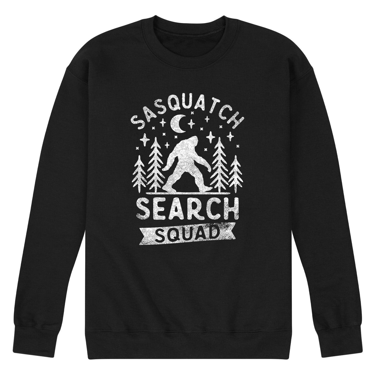 

Мужской флисовый свитшот Sasquatch Search Squad Licensed Character
