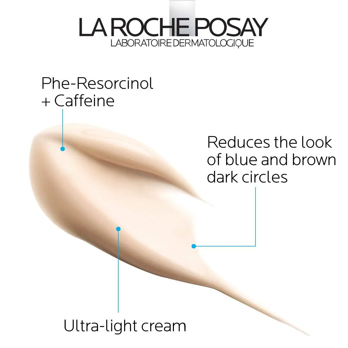 Крем для глаз La Roche-Posay Pigmentclar от темных кругов под глазами с кофеином, осветляет кожу под глазами и борется с темными кругами., blue — фото 4