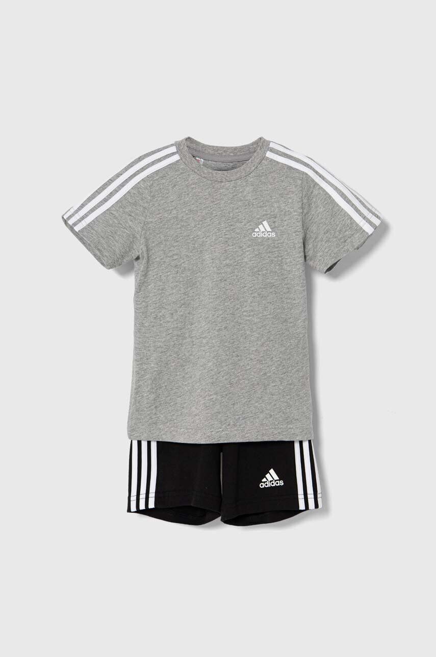 

Шерстяной комплект adidas для мальчиков I 3S SPORT SET, серый