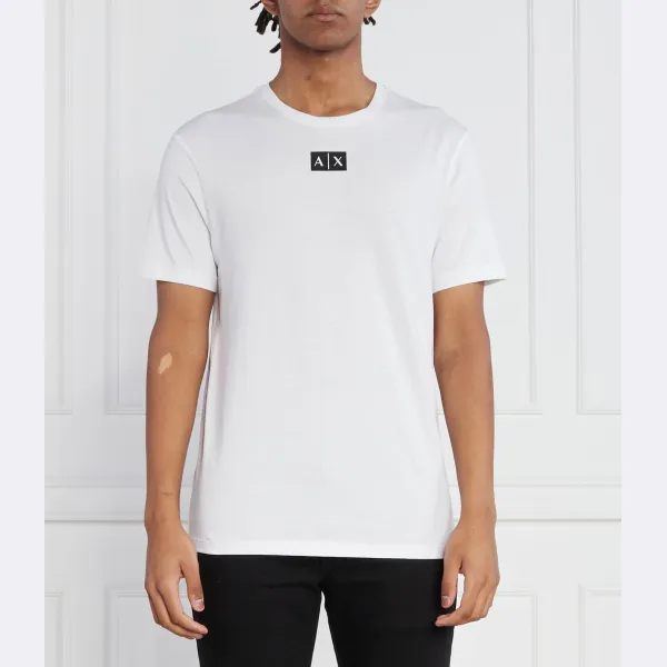 

Футболка стандартного кроя Armani Exchange, белый