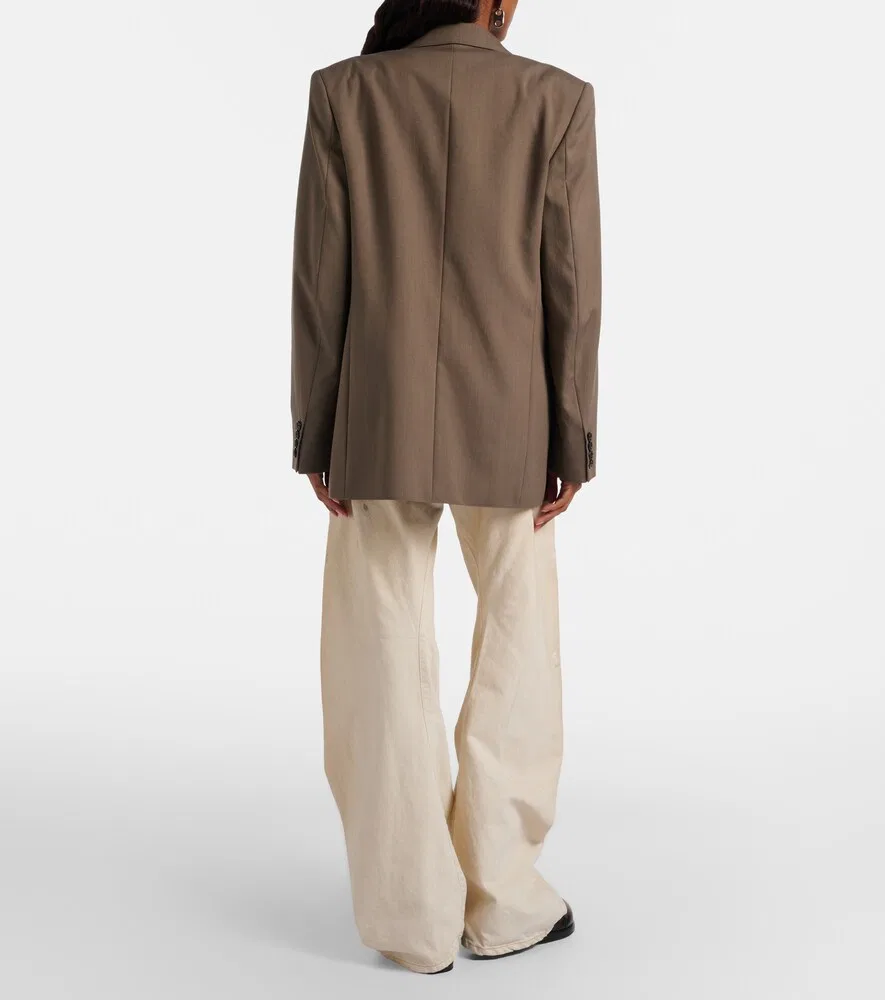 Джинсы с рваными штанинами, 2006 год Acne Studios, белый — фото 3