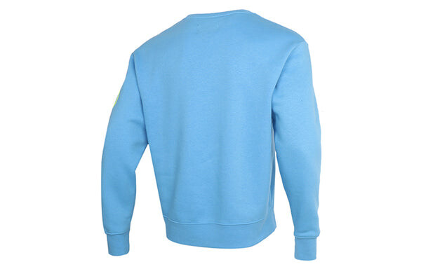 Толстовка Air Jordan MENS Sport DNA Print Basketball Crew-neck Blue, синий — фото 2