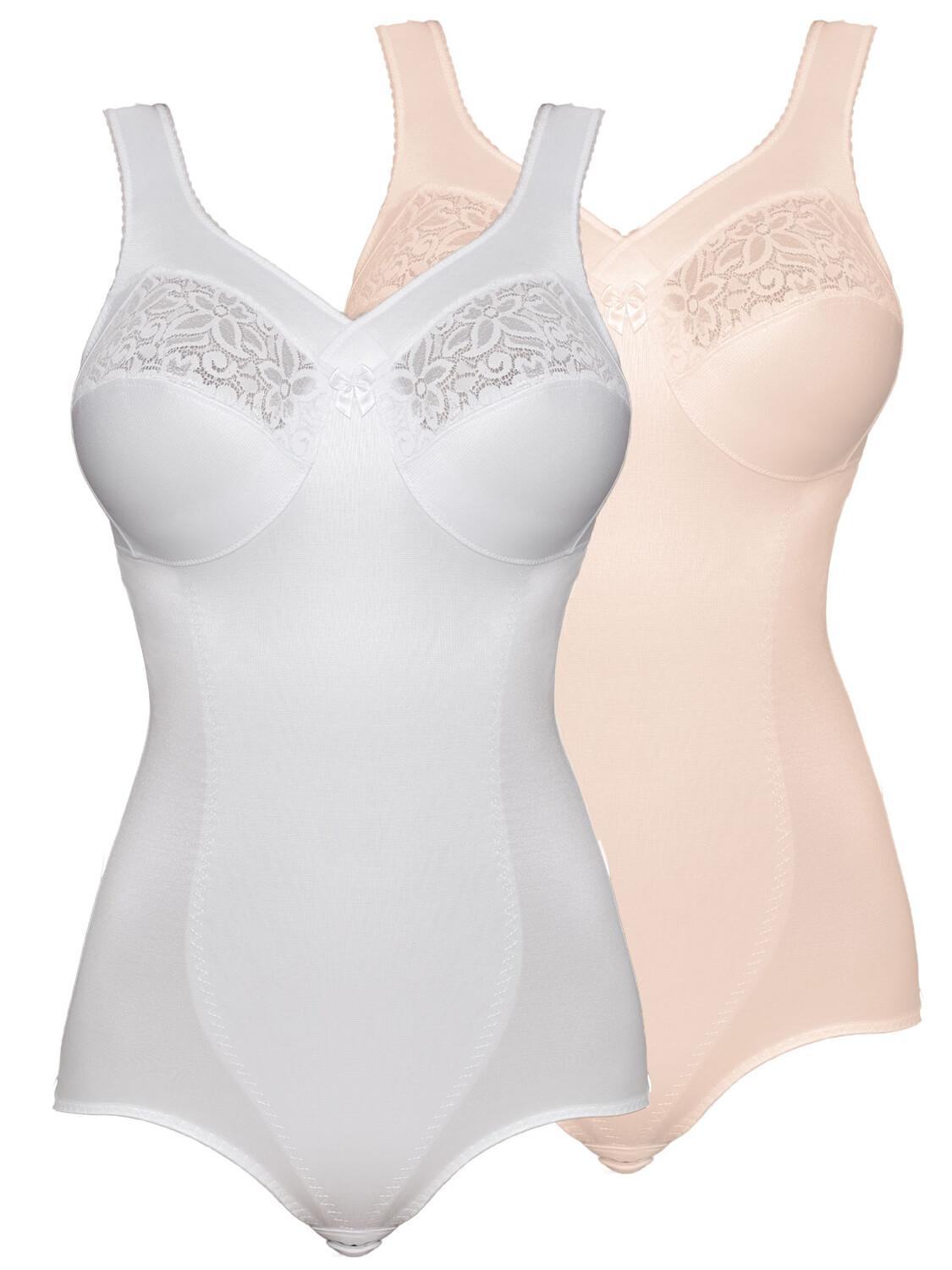 

Боди SUSA 2er Pack Korselett Basic, цвет Haut weiss