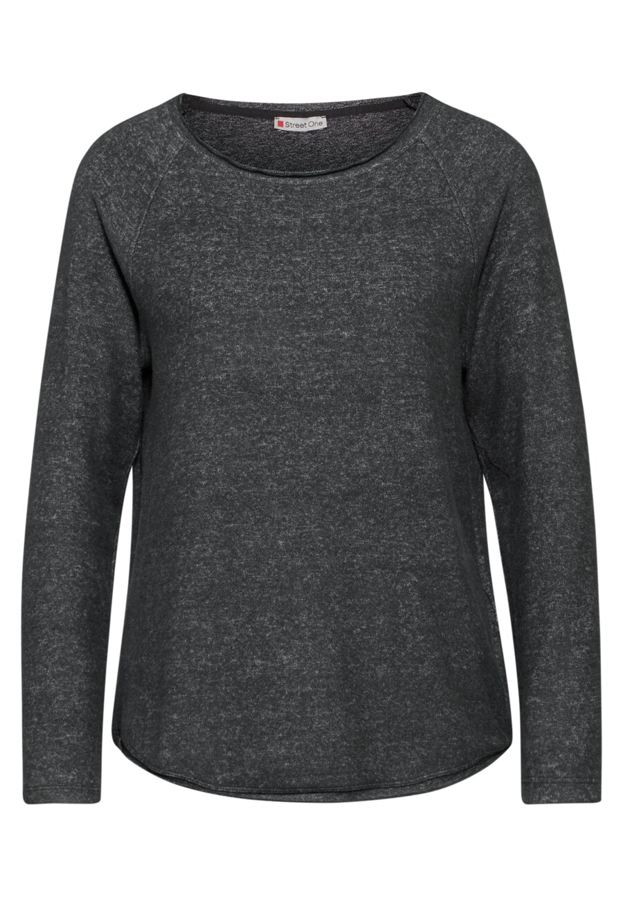 

Лонгслив STREET ONE Shirt, пятнистый серый