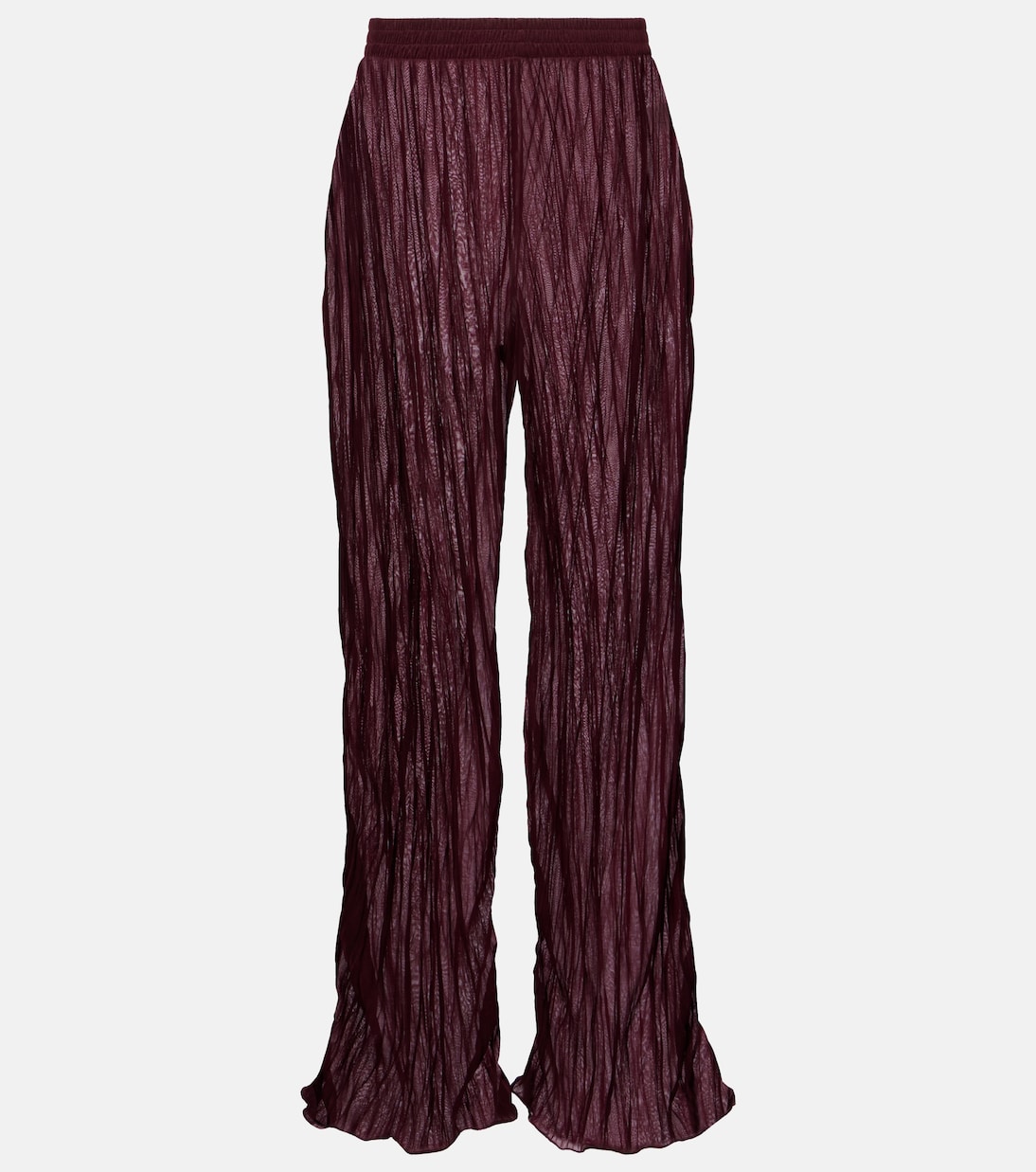 

Широкие брюки Amaya из шифона Jade Swim, Deep Red