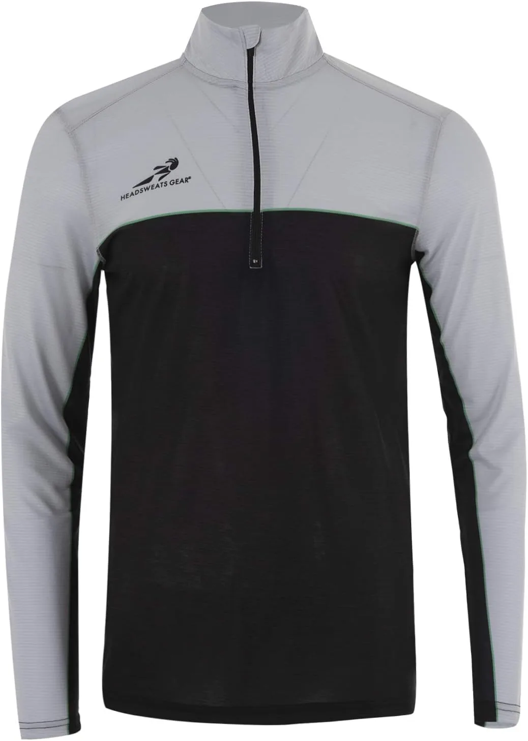 

Толстовка мужская Headsweats с длинным рукавом и молнией на четверть