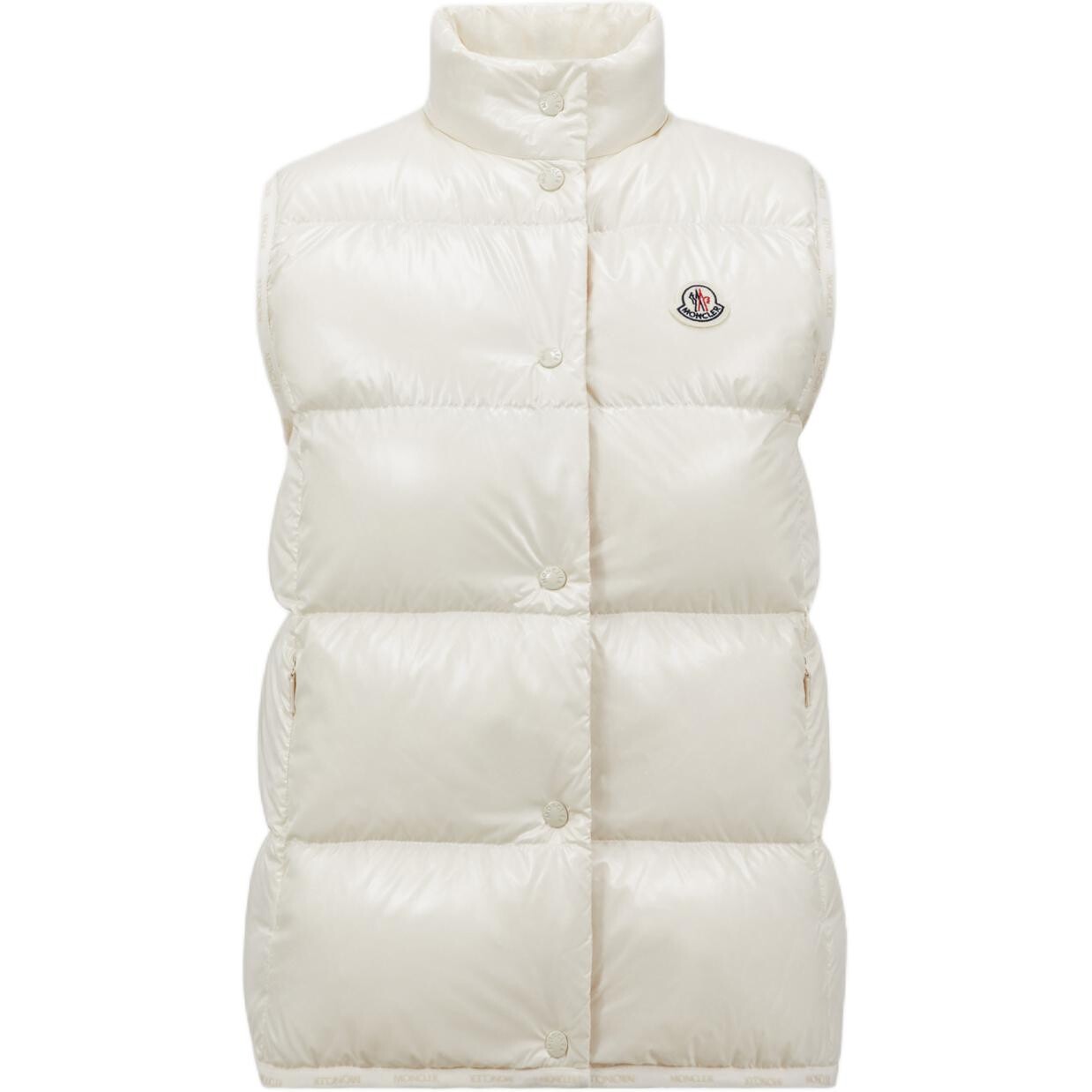 

Пуховик женский белый Moncler