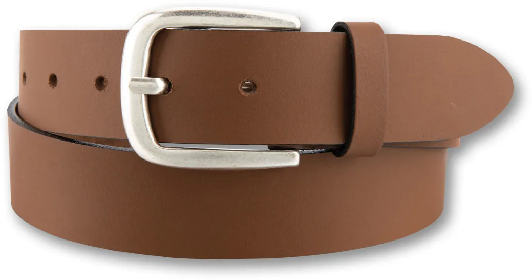 

Кожаный ремень BERND GÖTZ, большие размеры до 160 см, цвет Cognac