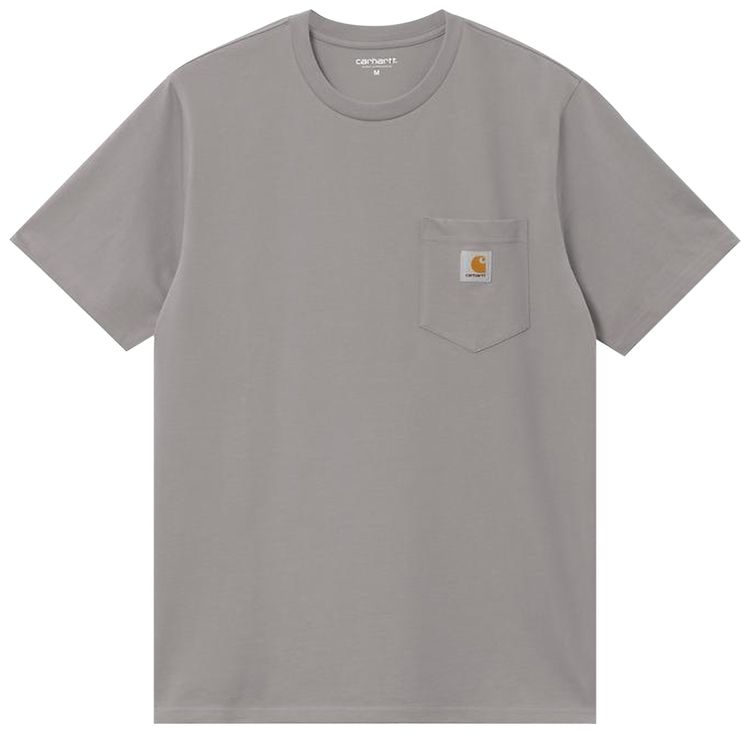 

Футболка Carhartt WIP с коротким рукавом и карманом, модель «Yosemite», серый