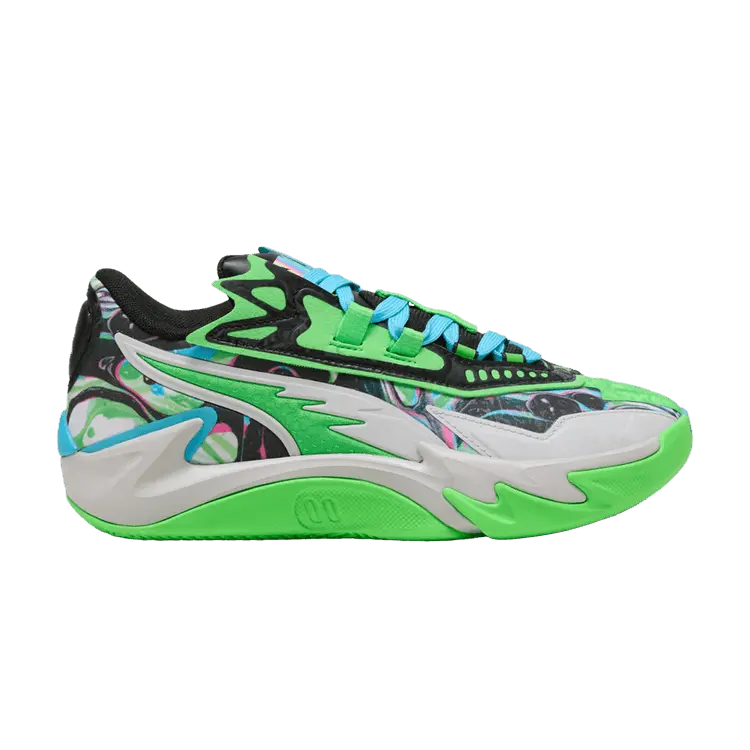 

Кроссовки Puma NBA 2K x Scoot Zeros 2 Big Kid Mismatched, разноцветный