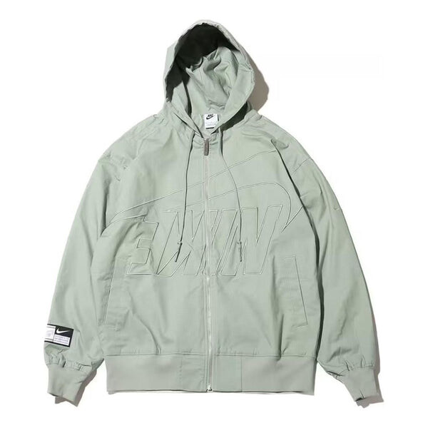 

Куртка sportswear oversize logo jacket 'dance jade horizon' Nike, зеленый