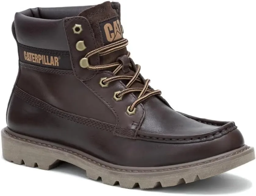 Ботинки CAT Colorado Moc Toe, темно-коричневый/бордовый