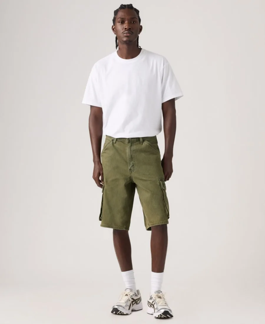 Мужские широкие шорты-карго Premium 478, длина 12 дюймов Levi's, Forest Badge Od — фото 2