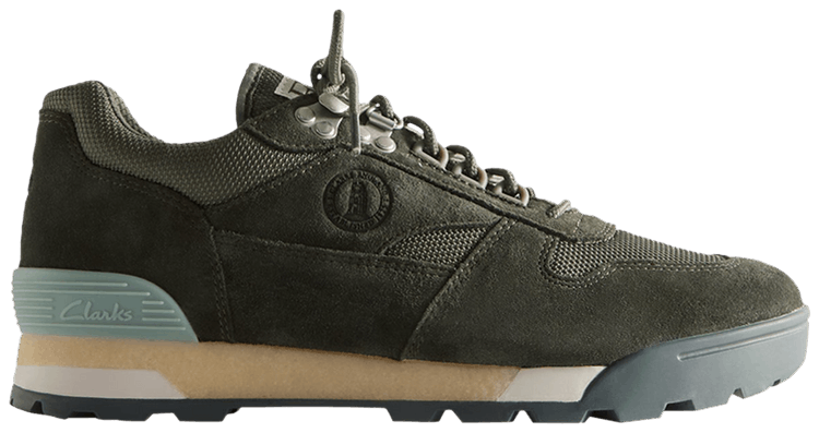 

Кроссовки Clarks Ronnie Fieg x 8th Street Laddow 'Dark Olive Combi', зеленый