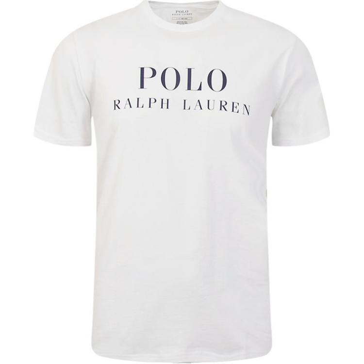 

Футболка хлопковая с принтом логотипа Polo Ralph Lauren, белая