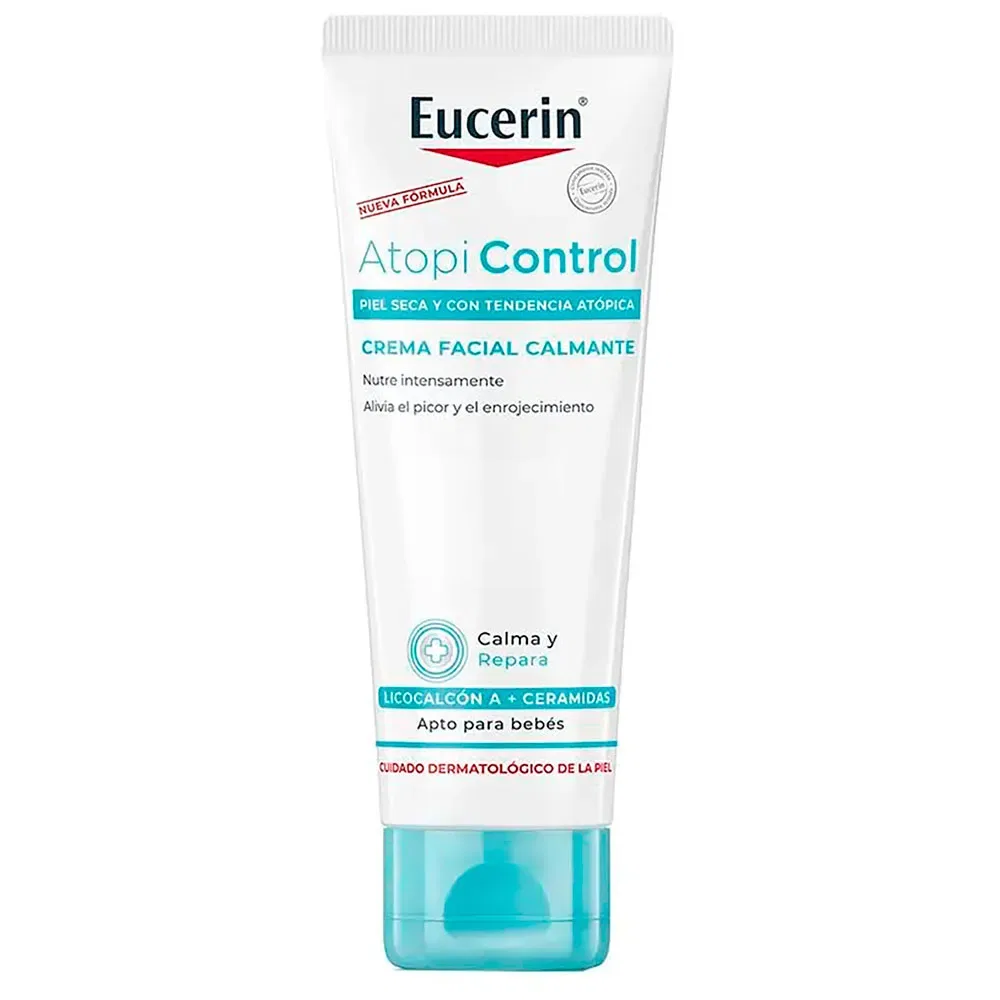 Крем для лица Eucerin Atopicontrol, прозрачный